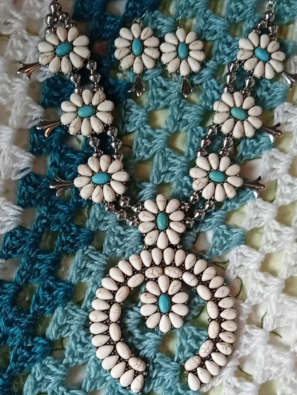 Southwest Turquoise Necklace Set